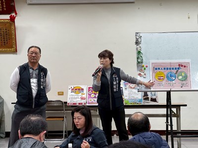 主任宣導自然憑證無紙化